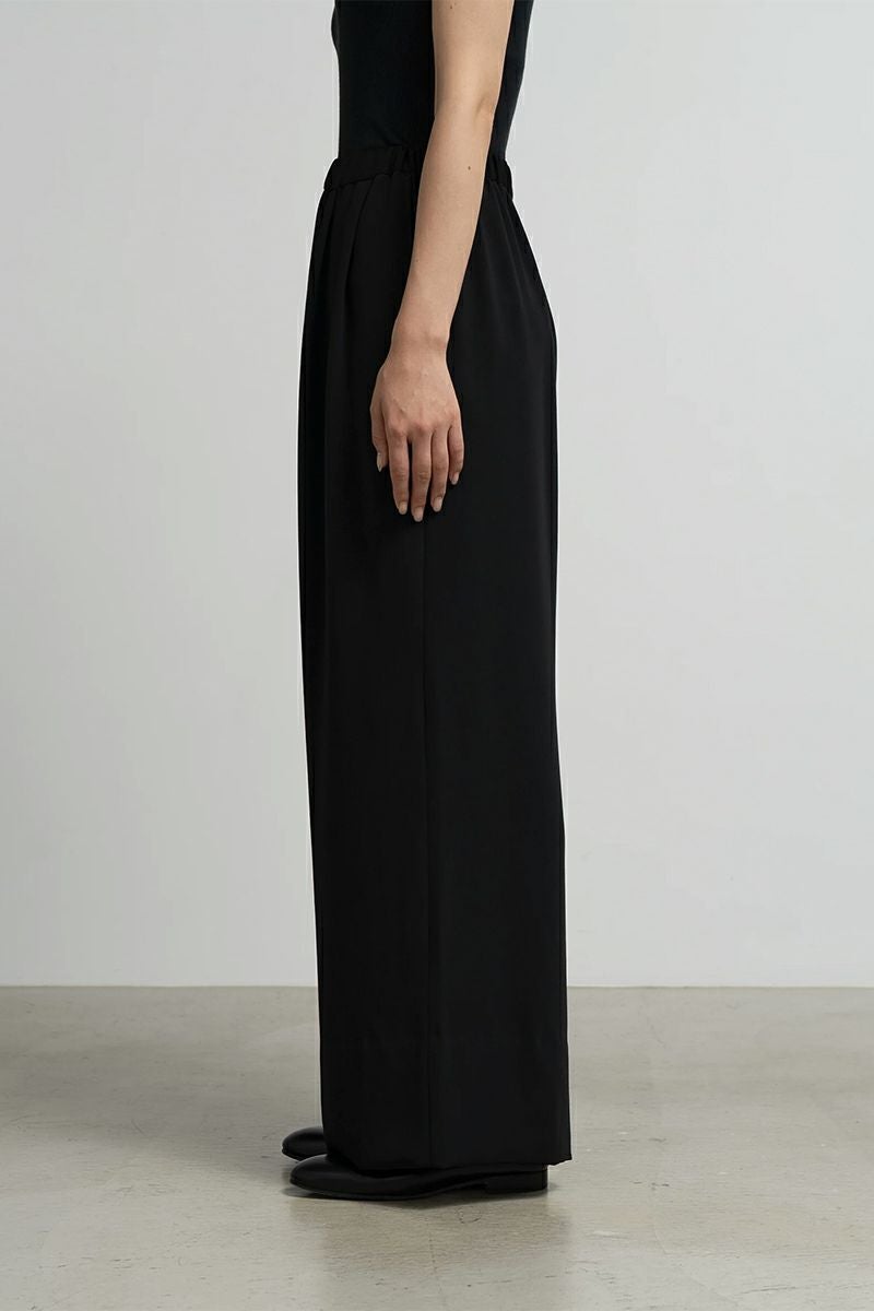 Graphpaper(グラフペーパー) Satin Easy Wide Pants サテンイージーワイドパンツ GL261-40075B