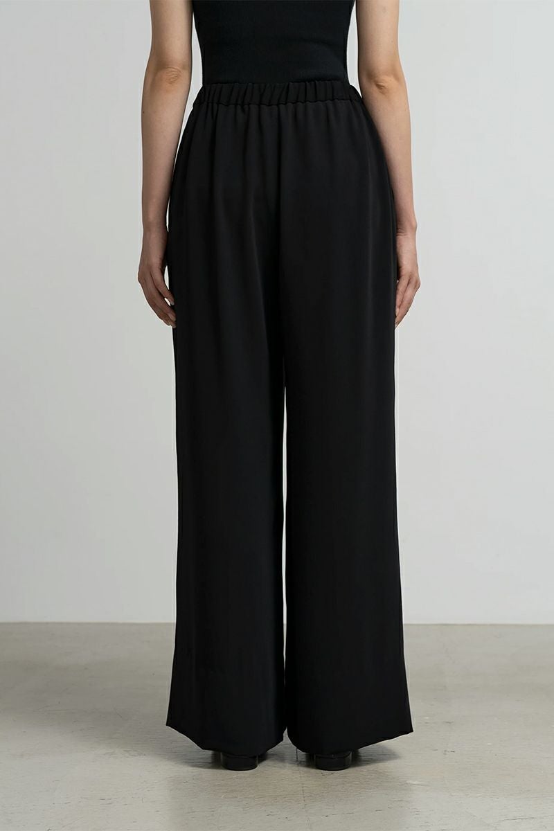 Graphpaper(グラフペーパー) Satin Easy Wide Pants サテンイージーワイドパンツ GL261-40075B