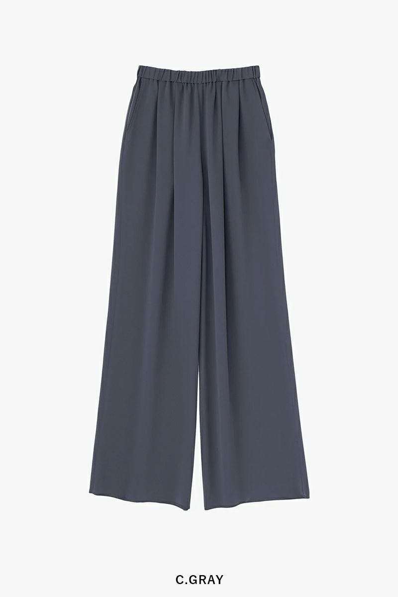 Graphpaper(グラフペーパー) Satin Easy Wide Pants サテンイージーワイドパンツ GL261-40075B