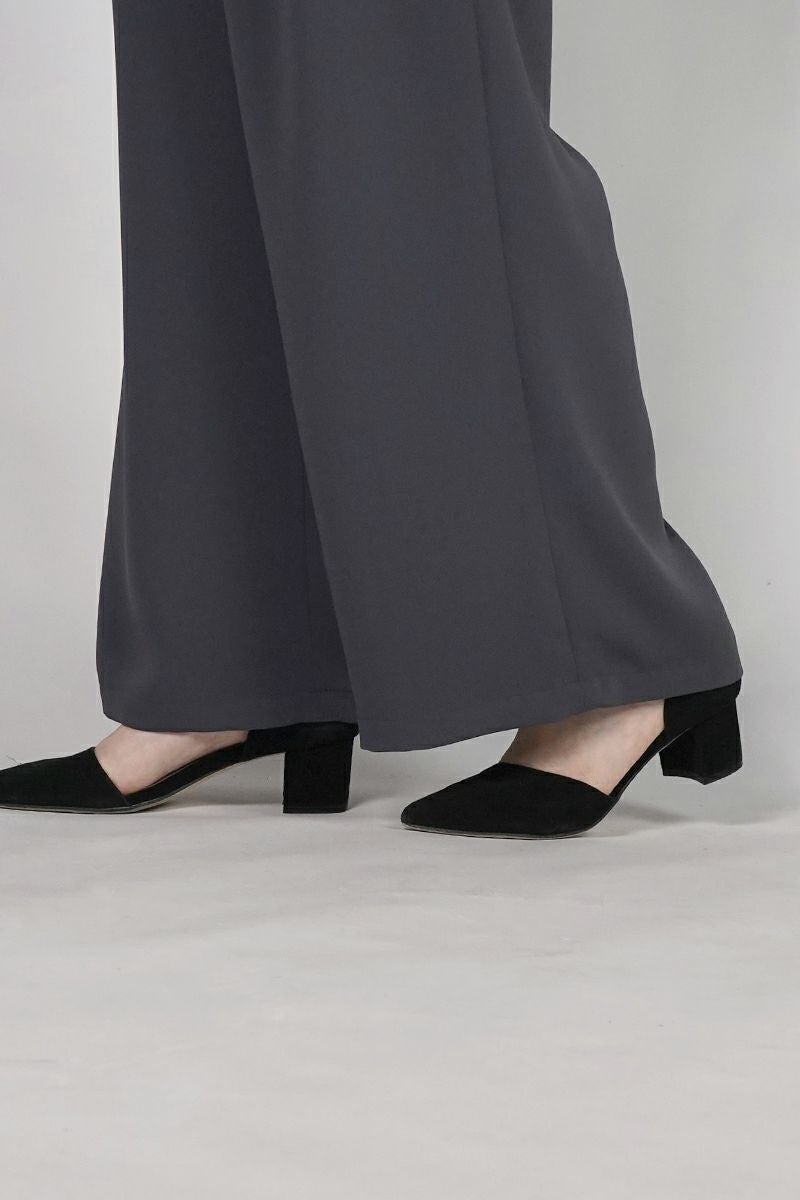 Graphpaper(グラフペーパー) Satin Easy Wide Pants サテンイージーワイドパンツ GL261-40075B