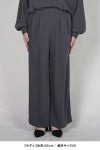 Graphpaper(グラフペーパー) Satin Easy Wide Pants サテンイージーワイドパンツ GL261-40075B