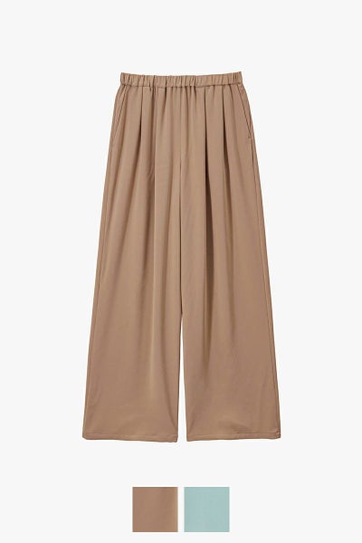 Graphpaper(グラフペーパー) Satin Easy Wide Pants サテンイージーワイドパンツ GL261-40075C