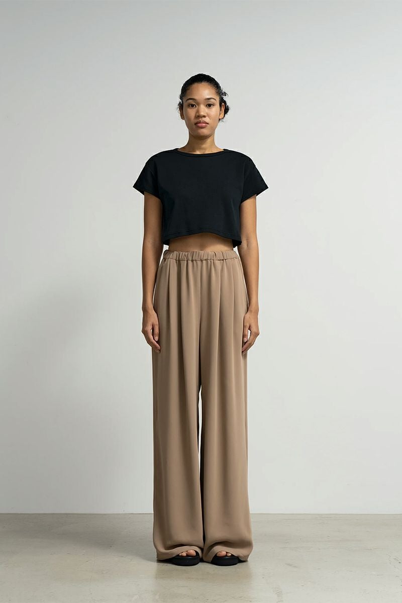 Graphpaper(グラフペーパー) Satin Easy Wide Pants サテンイージーワイドパンツ GL261-40075C