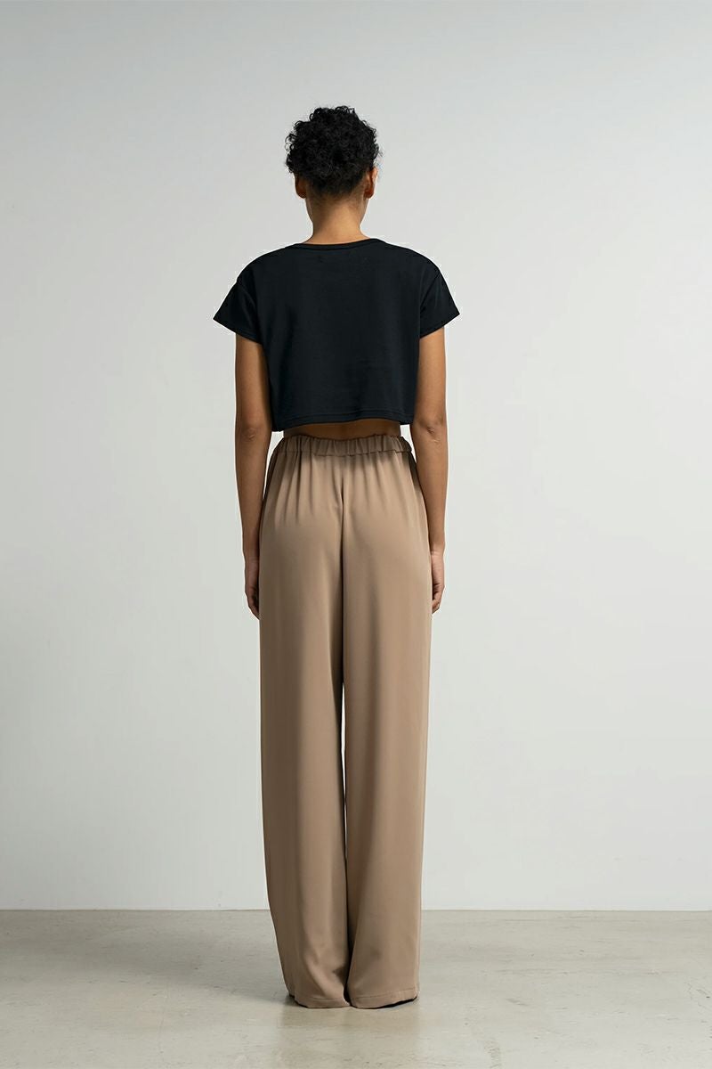 Graphpaper(グラフペーパー) Satin Easy Wide Pants サテンイージーワイドパンツ GL261-40075C