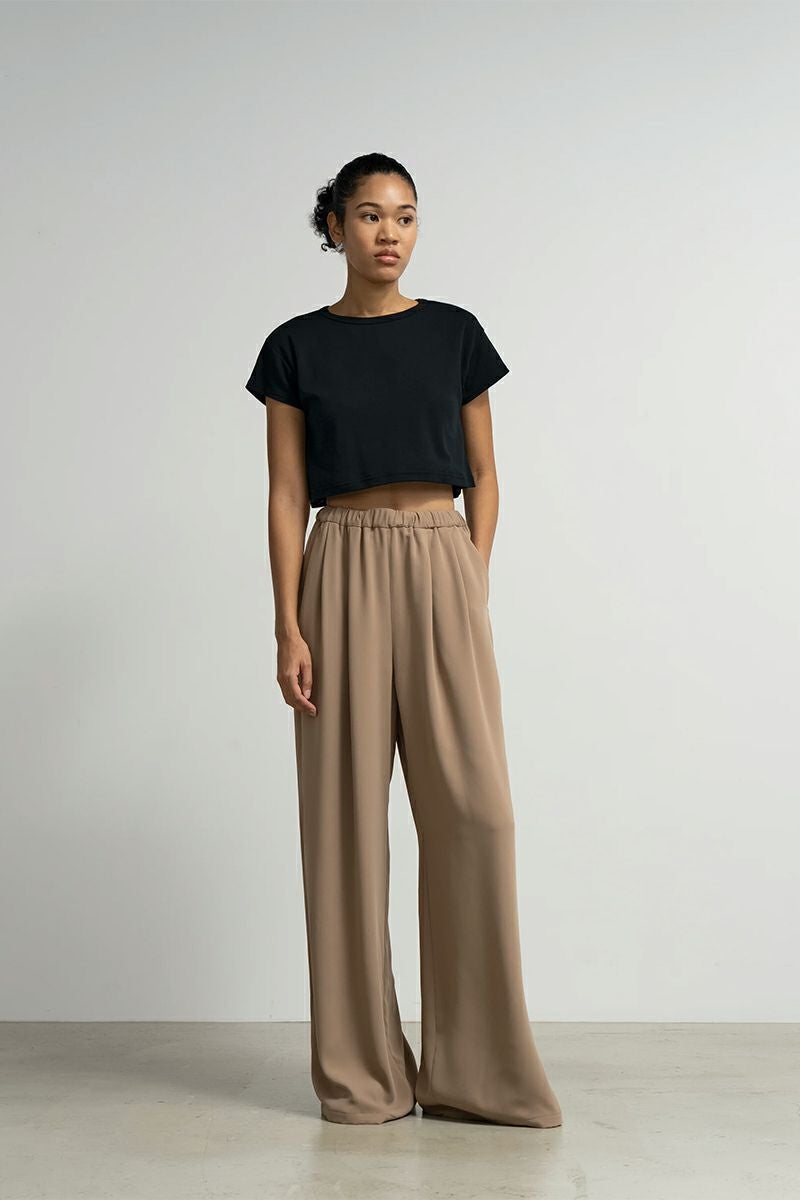 Graphpaper(グラフペーパー) Satin Easy Wide Pants サテンイージーワイドパンツ GL261-40075C