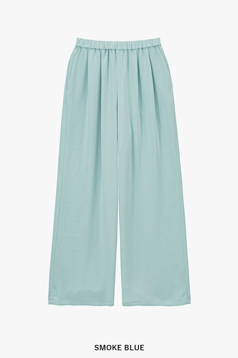 Graphpaper(グラフペーパー) Satin Easy Wide Pants サテンイージーワイドパンツ GL261-40075C