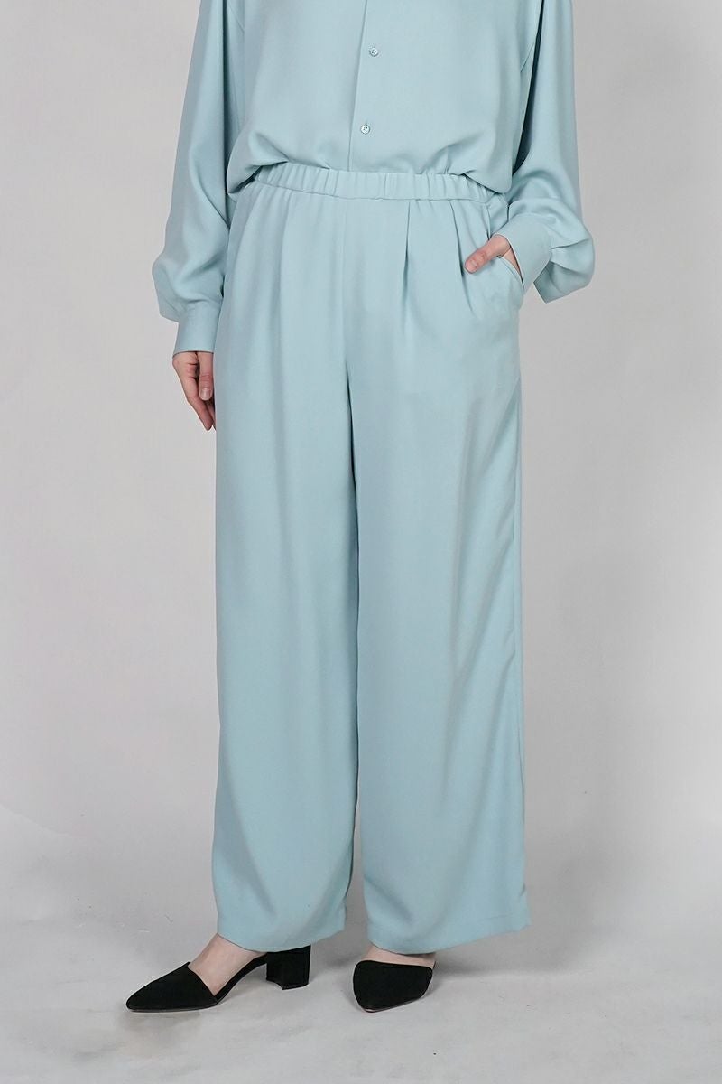 Graphpaper(グラフペーパー) Satin Easy Wide Pants サテンイージーワイドパンツ GL261-40075C