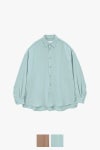 Graphpaper(グラフペーパー) Satin Oversized Regular Collar Shirts サテンオーバーサイズレギュラーカラーシャツ GL261-50077C