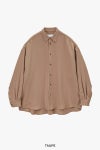 Graphpaper(グラフペーパー) Satin Oversized Regular Collar Shirts サテンオーバーサイズレギュラーカラーシャツ GL261-50077C