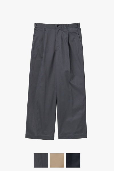 Graphpaper(グラフペーパー) Westpoint Chino Wide Straight Trousers ウェストポイントチノワイドトラウザース GM261-40150B