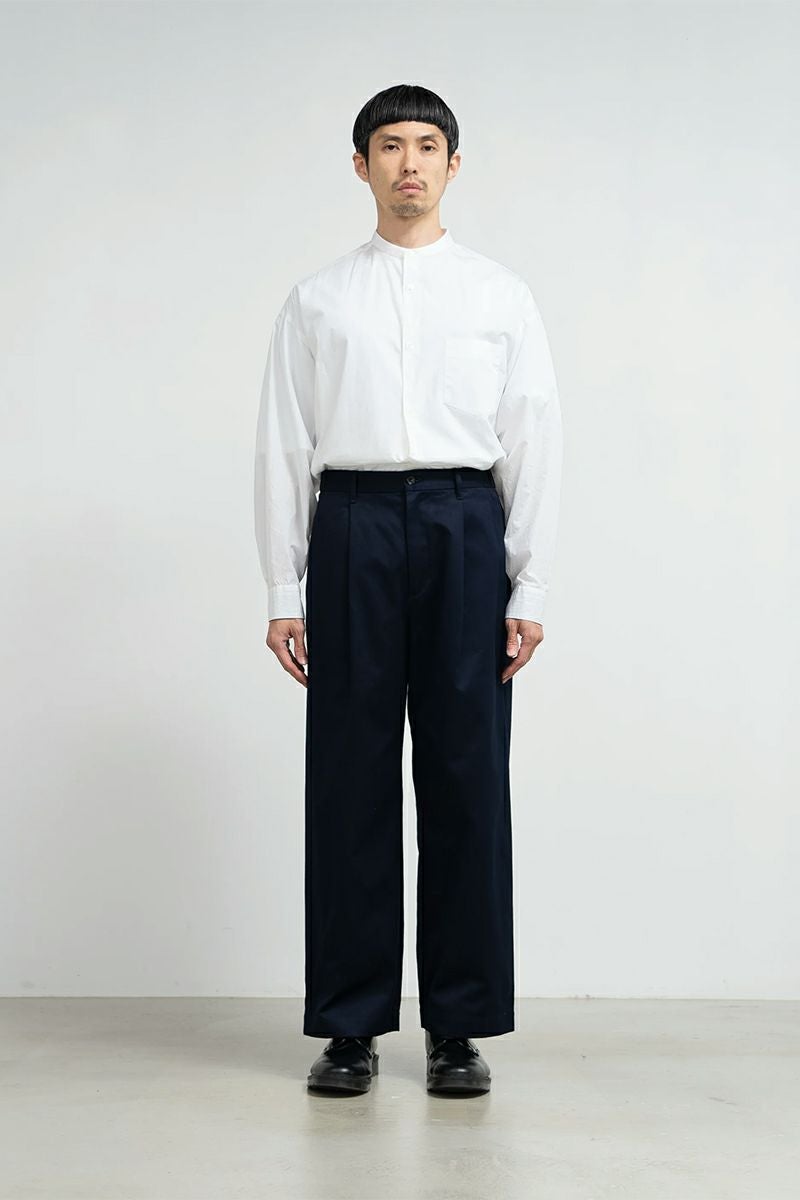 Graphpaper(グラフペーパー) Westpoint Chino Wide Straight Trousers ウェストポイントチノワイドトラウザース GM261-40150B