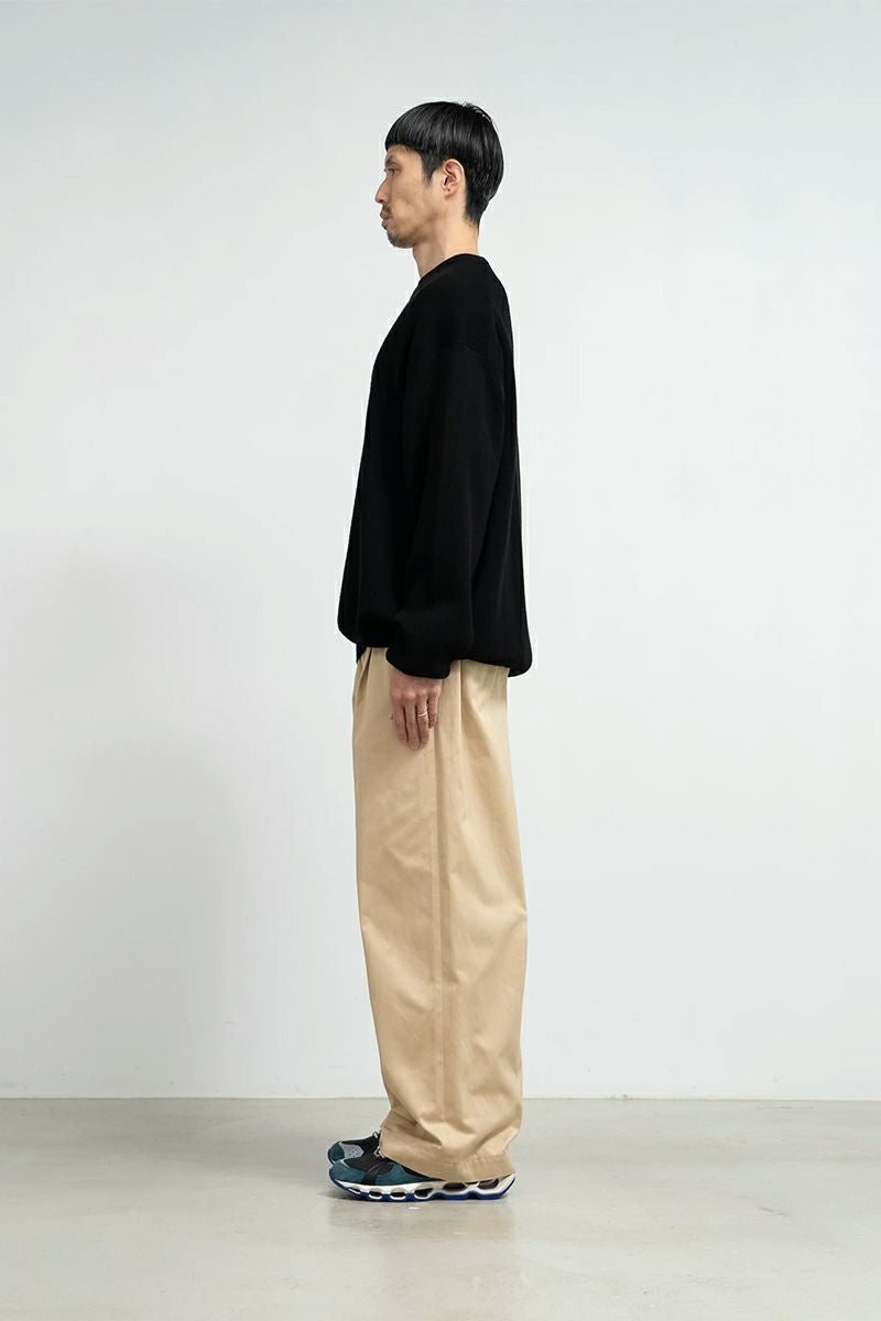 Graphpaper(グラフペーパー) Westpoint Chino Wide Straight Trousers ウェストポイントチノワイドトラウザース GM261-40150B