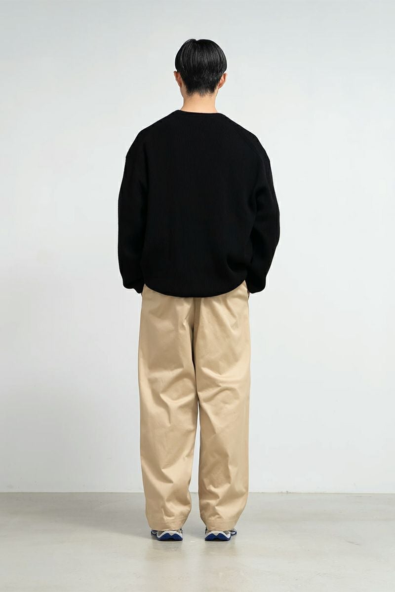 Graphpaper(グラフペーパー) Westpoint Chino Wide Straight Trousers ウェストポイントチノワイドトラウザース GM261-40150B