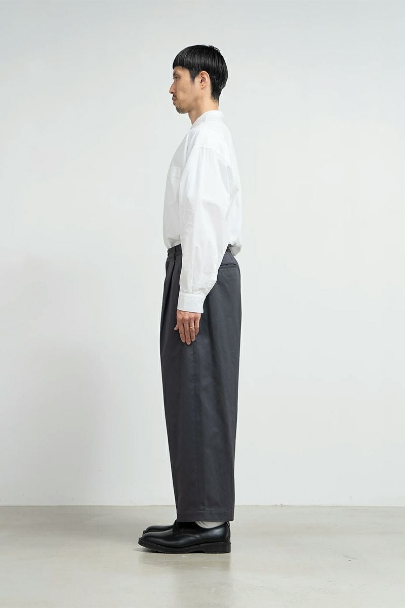 Graphpaper(グラフペーパー) Westpoint Chino Wide Tapered Trousers ウェストポイントチノワイドテーパードトラウザース GM261-40151B