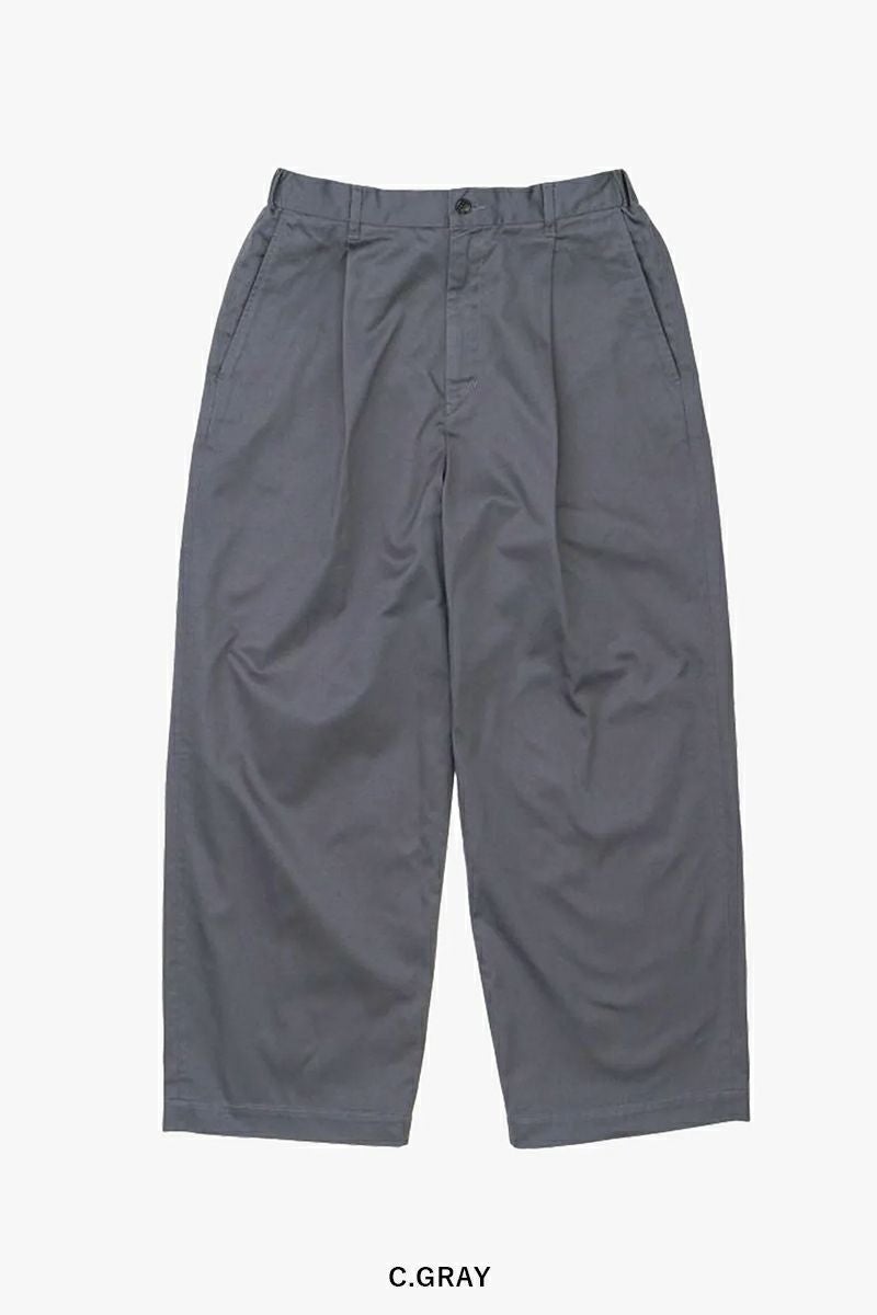 Graphpaper(グラフペーパー) Westpoint Chino Wide Tapered Trousers ウェストポイントチノワイドテーパードトラウザース GM261-40151B