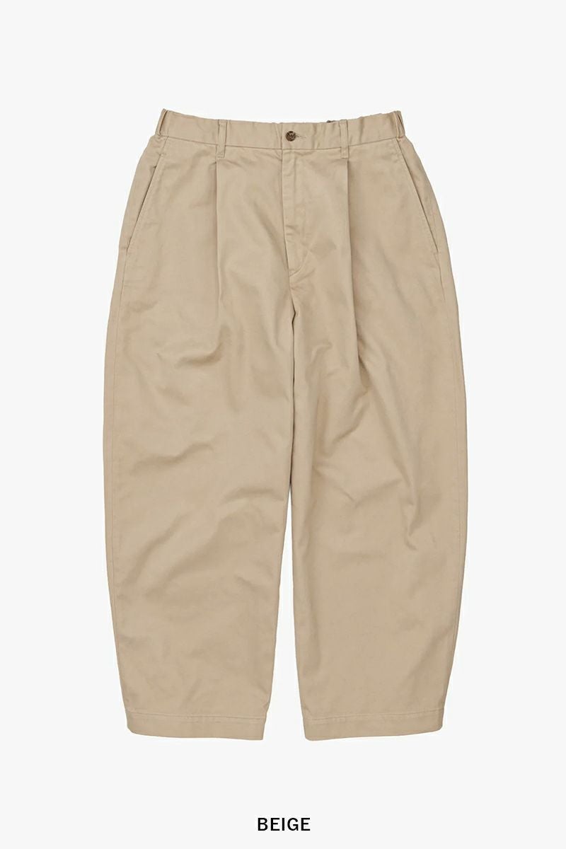 Graphpaper(グラフペーパー) Westpoint Chino Wide Tapered Trousers ウェストポイントチノワイドテーパードトラウザース GM261-40151B