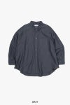 Graphpaper(グラフペーパー) Oxford L/S Oversized B.D Shirts オックスフォード長袖オーバーサイズボタンダウンシャツ GM261-50021B
