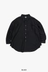 Graphpaper(グラフペーパー) Oxford L/S Oversized B.D Shirts オックスフォード長袖オーバーサイズボタンダウンシャツ GM261-50021B