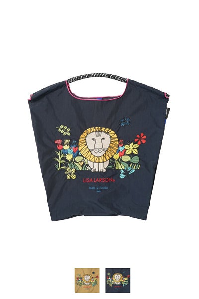  Ball & Chain(ボールアンドチェーン) > Ball & Chain(ボールアンドチェーン) LISA LARSO LION(M) リサラーソンライオン(M) ショッピングバック トートバッグ 357004