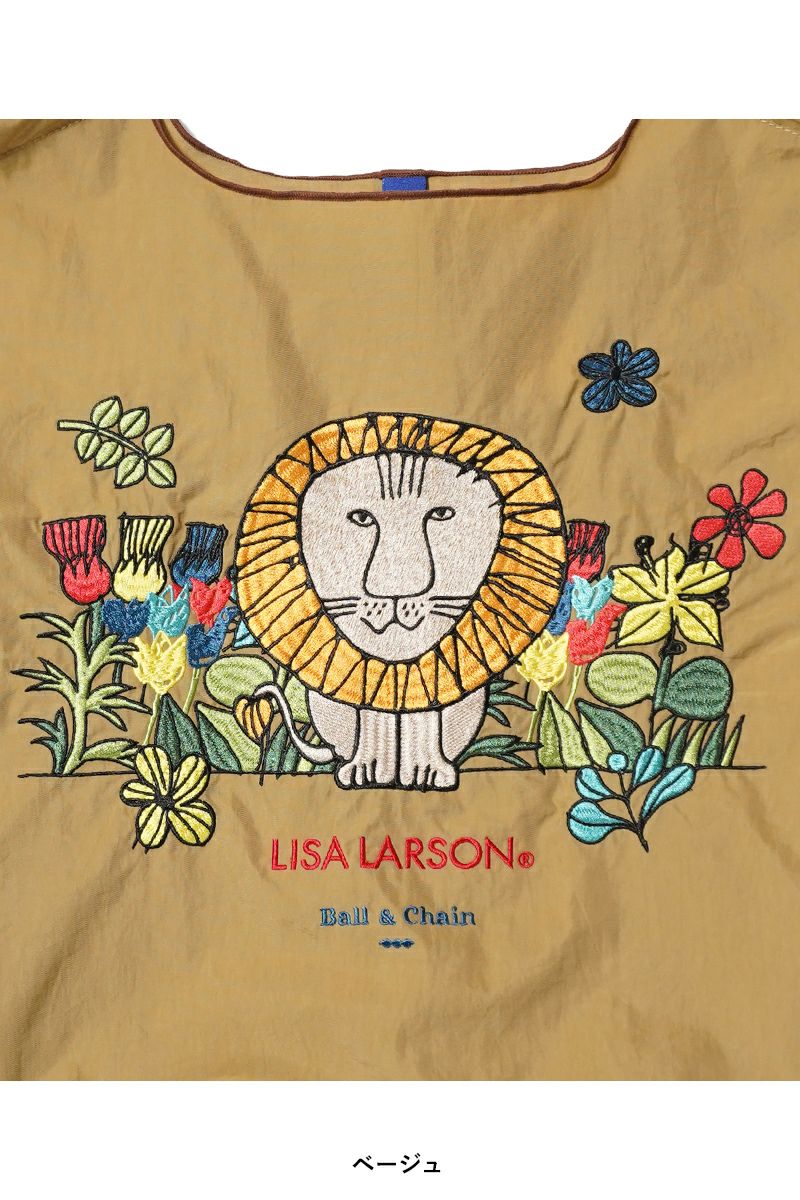  Ball & Chain(ボールアンドチェーン) > Ball & Chain(ボールアンドチェーン) LISA LARSO LION(M) リサラーソンライオン(M) ショッピングバック トートバッグ 357004