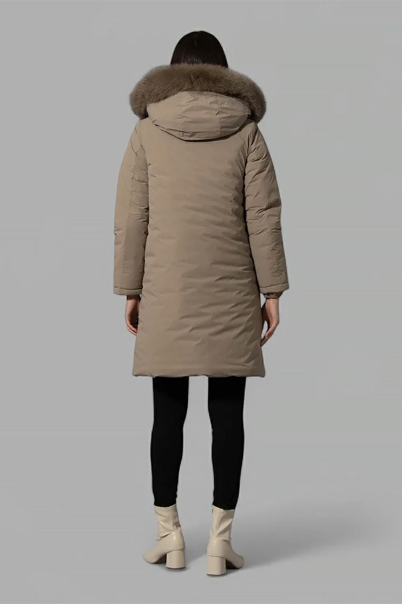 DUVETICA(デュベティカ) FINGUARADUE sand fur-fox (TORTORA) フィングアラドゥエ トルトラ 10281 DU7967EW000566