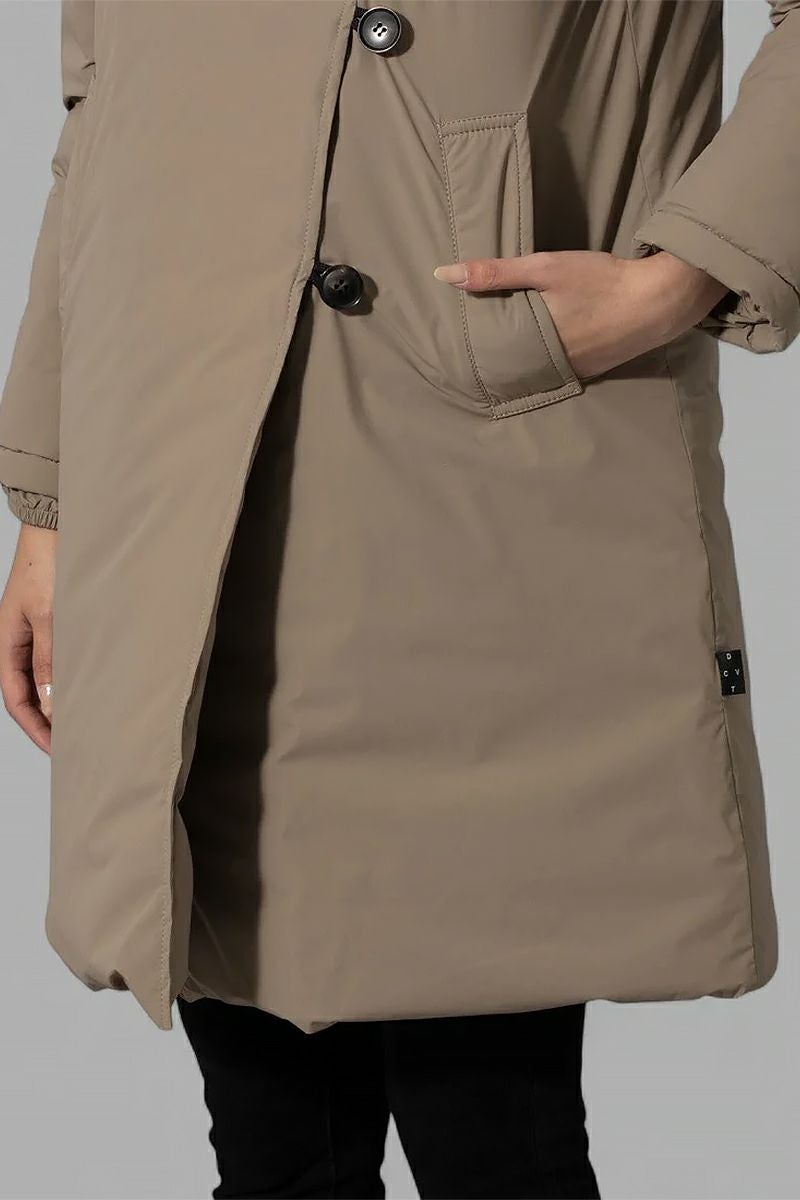 DUVETICA(デュベティカ) FINGUARADUE sand fur-fox (TORTORA) フィングアラドゥエ トルトラ 10281 DU7967EW000566