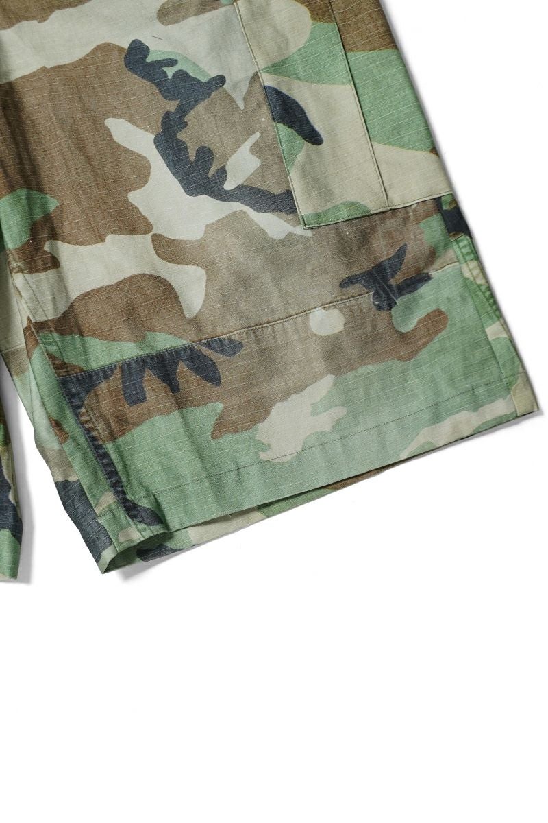 TOLQ(トルク) Gradation Printed Denim Pants×Cargo Shorts グラデーションプリント デニムパンツカーゴショーツ 26-1301 