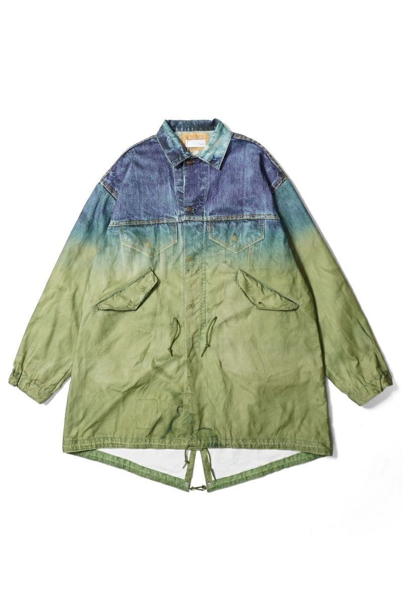 TOLQ(トルク) | TOLQ(トルク) Gradation Printed Denim Jacket×Mod