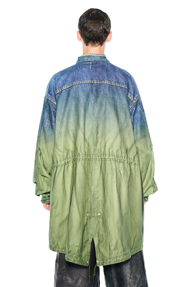 TOLQ(トルク) | TOLQ(トルク) Gradation Printed Denim Jacket×Mod