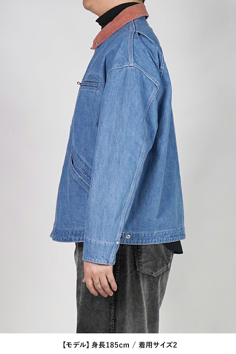  INNAT(インアット) DENIM WORK BLOUSON デニムワークブルゾン INNAT09-D03