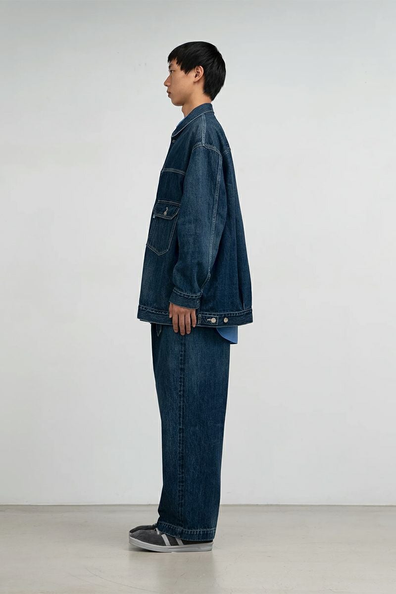 Graphpaper(グラフペーパー) Selvage Denim Jacket -DARK FADE- セルヴィッチデニムジャケット ダークフェイド GU261-20054DB