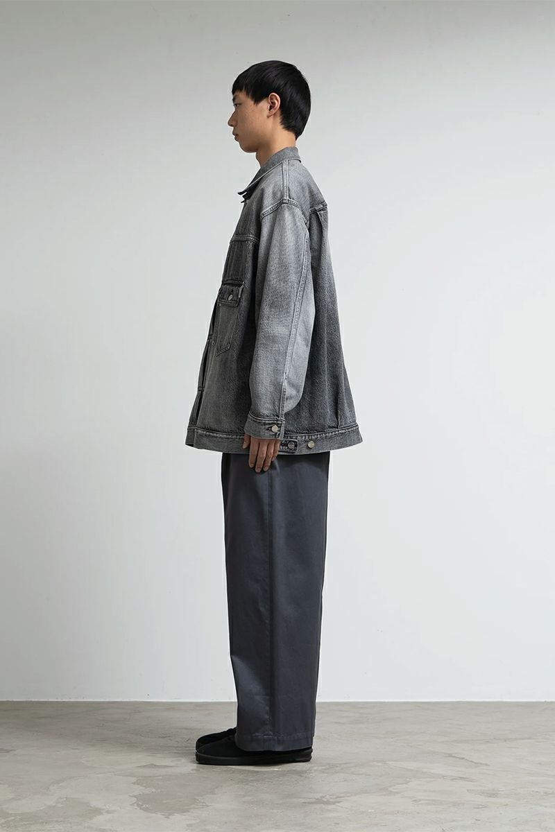 Graphpaper(グラフペーパー) Selvage Denim Jacket -LIGHT FADE- セルヴィッチデニムジャケット ライトフェイド GU261-20054LB