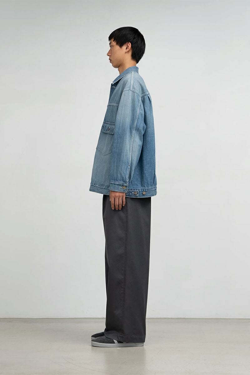 Graphpaper(グラフペーパー) Selvage Denim Jacket -LIGHT FADE- セルヴィッチデニムジャケット ライトフェイド GU261-20054LB
