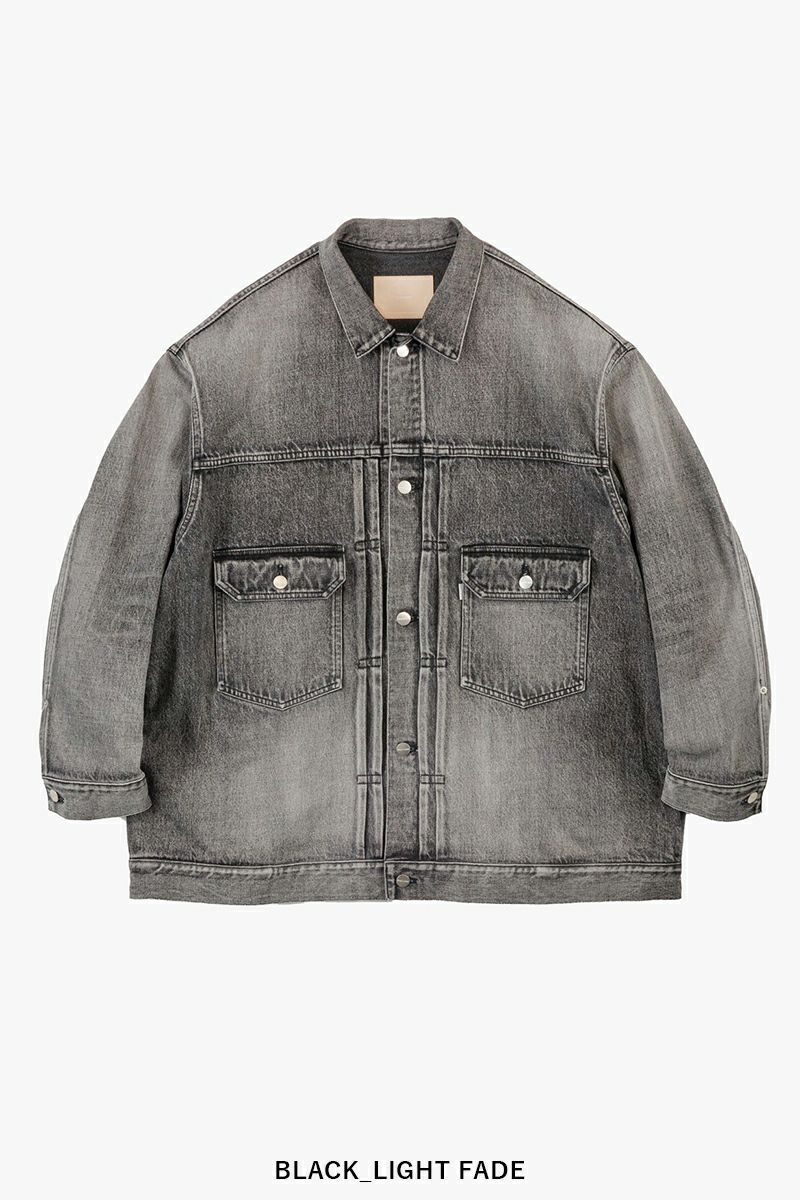 Graphpaper(グラフペーパー) Selvage Denim Jacket -LIGHT FADE- セルヴィッチデニムジャケット ライトフェイド GU261-20054LB