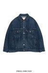 Graphpaper(グラフペーパー) Selvage Denim Trucker Jacket -DARK FADE- セルヴィッチデニムトラッカージャケット ダークフェイド GU261-20055DB
