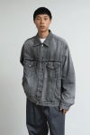 Graphpaper(グラフペーパー) Selvage Denim Trucker Jacket -LIGHT FADE- セルヴィッチデニムトラッカージャケット ライトフェイド GU261-20055LB