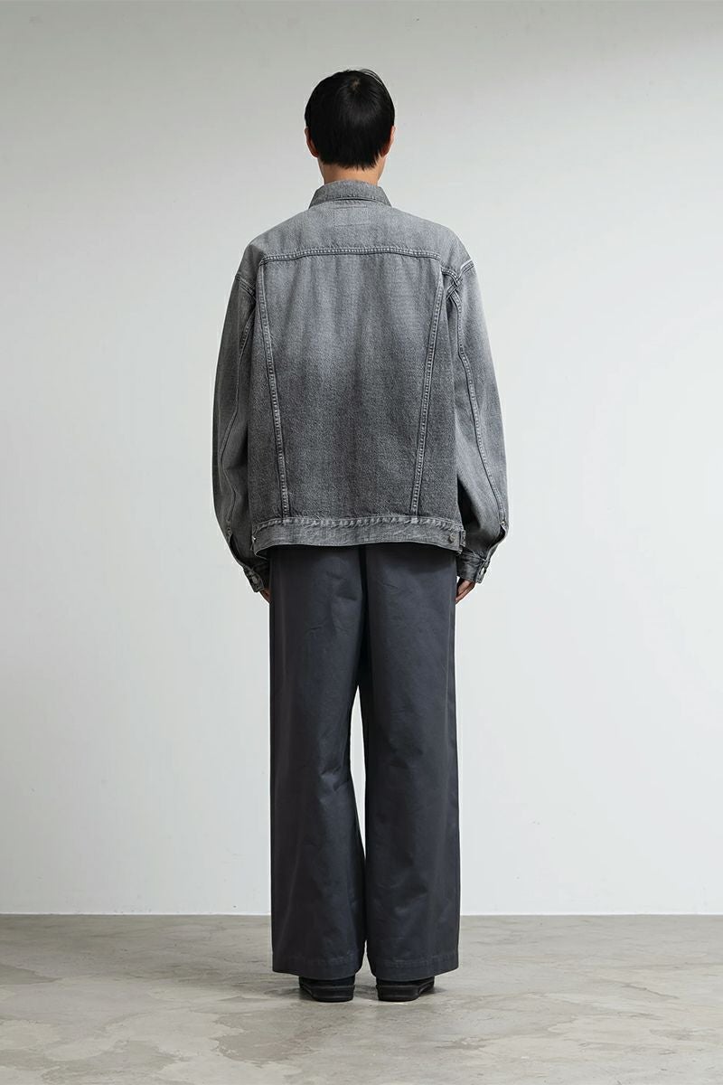 Graphpaper(グラフペーパー) Selvage Denim Trucker Jacket -LIGHT FADE- セルヴィッチデニムトラッカージャケット ライトフェイド GU261-20055LB
