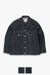 Graphpaper(グラフペーパー) Selvage Denim Trucker Jacket セルヴィッチデニムトラッカージャケット GU261-20055RB