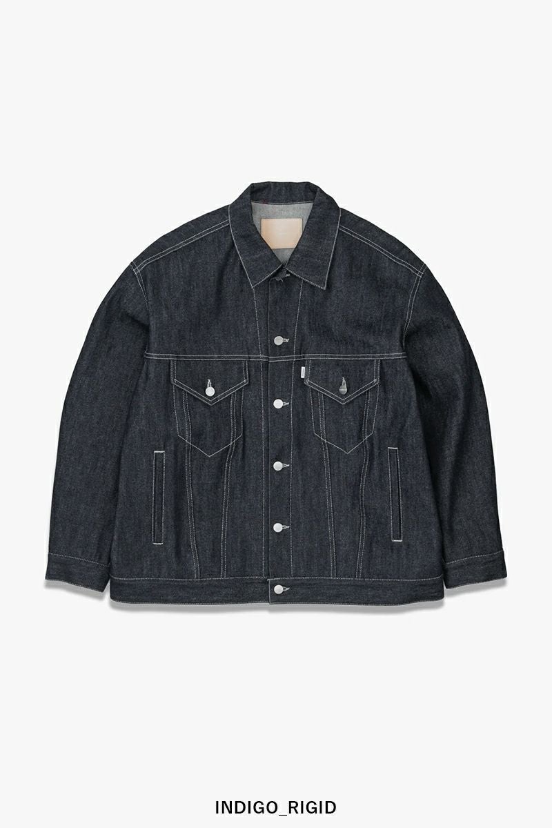 Graphpaper(グラフペーパー) Selvage Denim Trucker Jacket セルヴィッチデニムトラッカージャケット GU261-20055RB