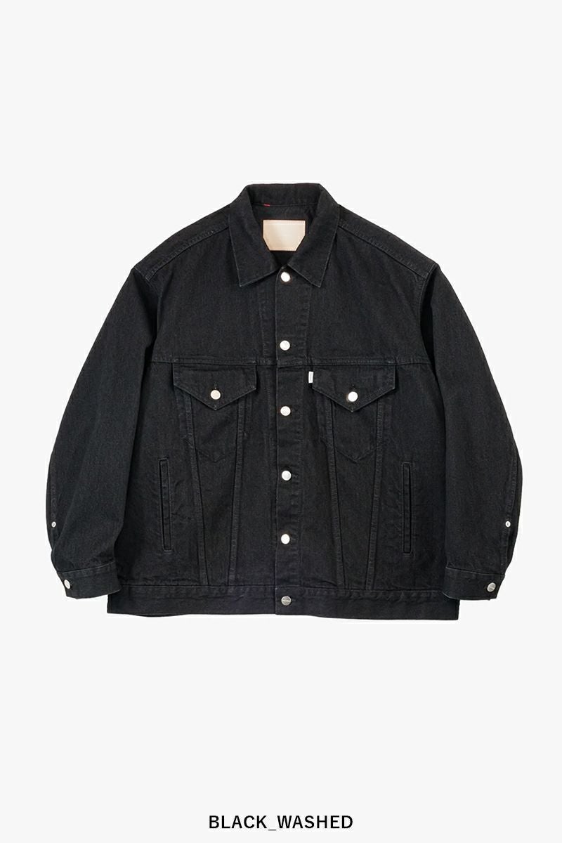 Graphpaper(グラフペーパー) Selvage Denim Trucker Jacket セルヴィッチデニムトラッカージャケット GU261-20055RB