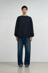 Graphpaper(グラフペーパー) Selvage Denim Five Pocket Wide Straight Pants -DARK FADE- セルヴィッチデニム ファイブポケットワイドストレートパンツ ダークフェイド GU261-40059DB