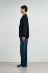Graphpaper(グラフペーパー) Selvage Denim Five Pocket Wide Straight Pants -DARK FADE- セルヴィッチデニム ファイブポケットワイドストレートパンツ ダークフェイド GU261-40059DB