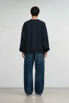 Graphpaper(グラフペーパー) Selvage Denim Five Pocket Wide Straight Pants -DARK FADE- セルヴィッチデニム ファイブポケットワイドストレートパンツ ダークフェイド GU261-40059DB