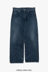 Graphpaper(グラフペーパー) Selvage Denim Five Pocket Wide Straight Pants -DARK FADE- セルヴィッチデニム ファイブポケットワイドストレートパンツ ダークフェイド GU261-40059DB