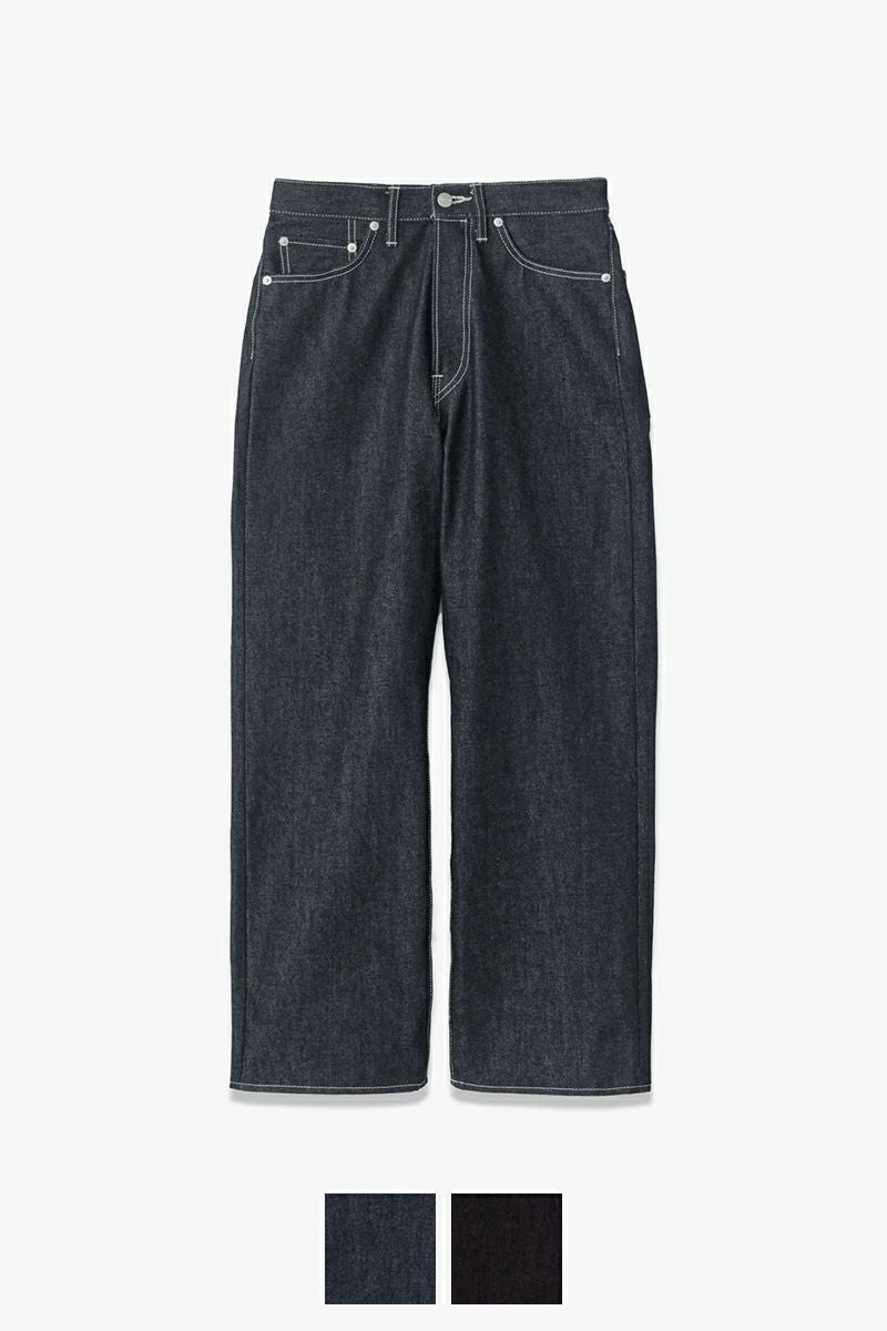 Graphpaper(グラフペーパー) Selvage Denim Five Pocket Wide Straight Pants セルヴィッチデニム ファイブポケットワイドストレートパンツ GU261-40059RB