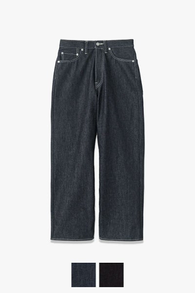 Graphpaper(グラフペーパー) Selvage Denim Five Pocket Wide Straight Pants セルヴィッチデニム ファイブポケットワイドストレートパンツ GU261-40059RB