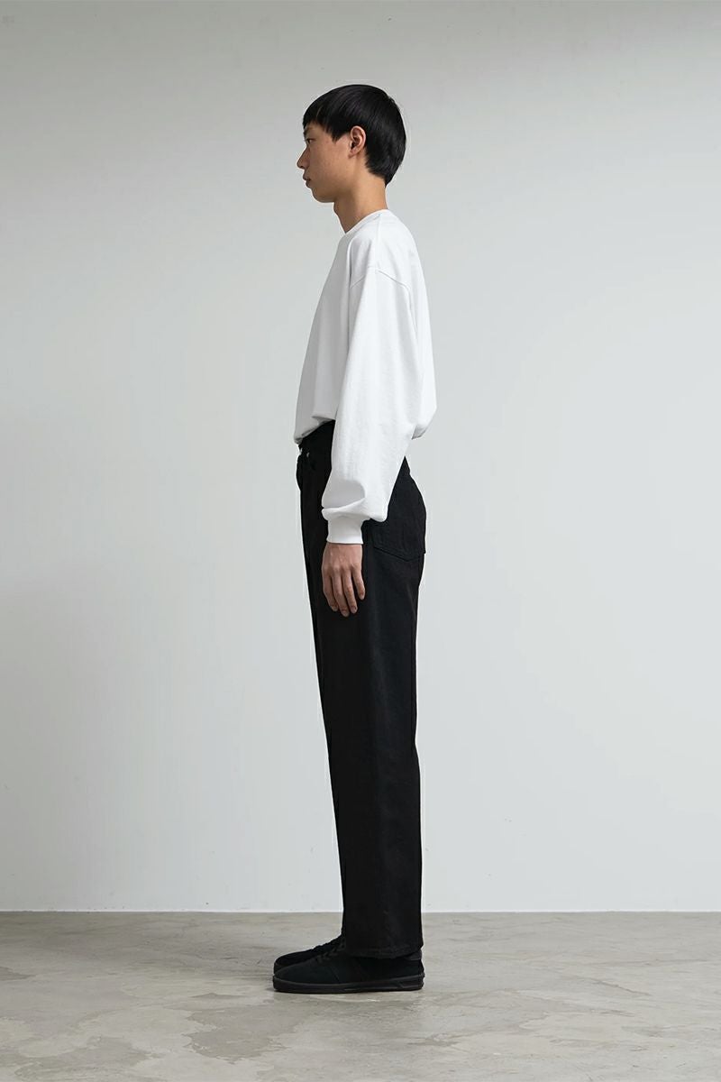 Graphpaper(グラフペーパー) Selvage Denim Five Pocket Wide Straight Pants セルヴィッチデニム ファイブポケットワイドストレートパンツ GU261-40059RB