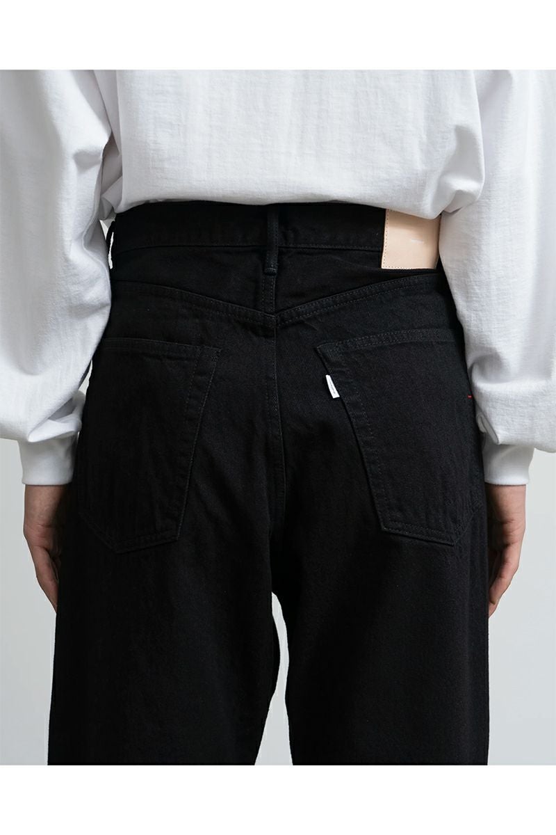 Graphpaper(グラフペーパー) Selvage Denim Five Pocket Wide Straight Pants セルヴィッチデニム ファイブポケットワイドストレートパンツ GU261-40059RB
