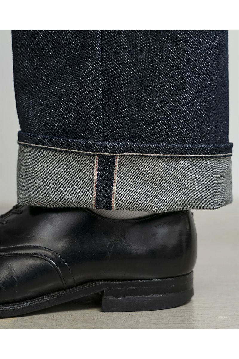 Graphpaper(グラフペーパー) Selvage Denim Five Pocket Wide Straight Pants セルヴィッチデニム ファイブポケットワイドストレートパンツ GU261-40059RB