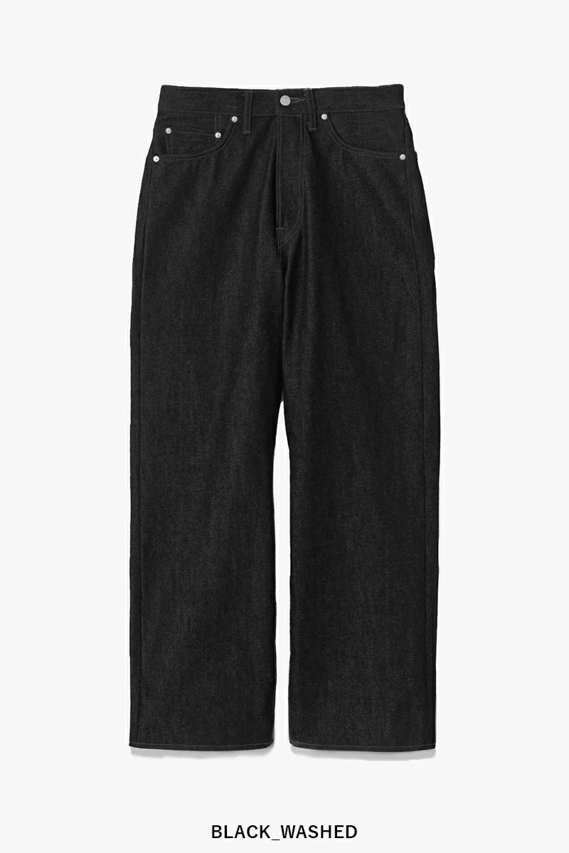 Graphpaper(グラフペーパー) Selvage Denim Five Pocket Wide Straight Pants セルヴィッチデニム ファイブポケットワイドストレートパンツ GU261-40059RB